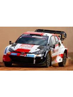   Spark - TOYOTA YARIS GR HYBRID RALLY1 TEAM TOYOTA GAZOO RACING WRT N 17 WINNER RALLY SAFARI 2023 SEBASTIAN OGIER - VINCENT LANDAIS WHITE RED BLACK