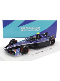   Spark - MASERATI FORMULA-E TIPO FOLGORE TEAM MSG RACING N 48 9th DIRIYAH EPRIX 2022-2023 EDOARDO MORTARA BLUE BLACK