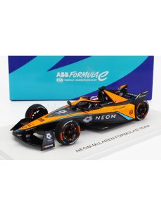   Spark - NISSAN FORMULA-E E-4ORCE 04 TEAM NOEM MCLAREN N 58 3rd DIRIYAD EPRIX 2022-2023 RENE RAST ORANGE BLACK