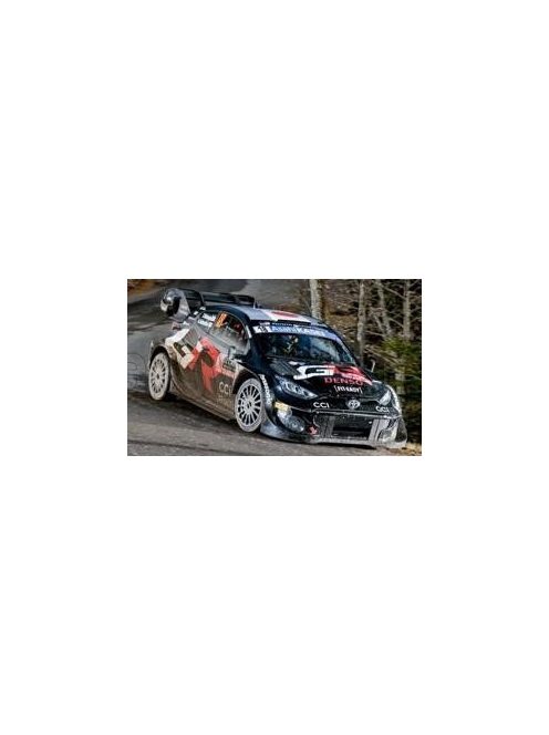 Spark - TOYOTA YARIS GR RALLY1 HYBRID TEAM TOYOTA GAZOO RACING WRT N 18 7th RALLY MONTECARLO 2024 TAKAMOTO KATSUTA - AARON JOHNSTON BLACK