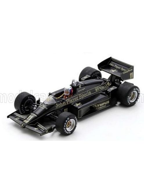 Spark - LOTUS F1  97T N 11 WINNER SAN MARINO GP 1985 E.DE ANGELIS BLACK