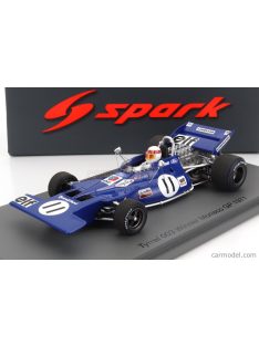   Spark-Model - Tyrrell F1  003 N 11 Winner Monaco Gp 1971 J.Stewart Light Blue