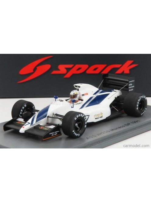 Spark-Model - Ags F1 Jh25B N 17 Monaco Gp 1991 G.Tarquini White