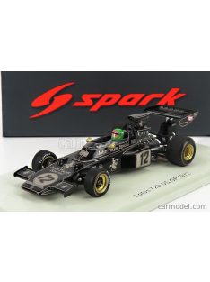   Spark-Model - Lotus F1 72D Denim N 12 Usa Gp 1972 R.Wisell Black Gold