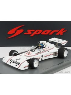   Spark-Model - Lotus F2 74 Texaco N 2 British Gp 1973 R.Peterson White