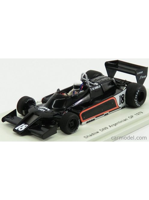 Spark-Model - Shadow F1 Dn9 N 18 Argentina Gp 1979 E.De Angelis Black