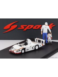   Spark-Model - Porsche Pedal Car - Type 935 936/81 N 11 Winner 24H Le Mans 1981 - Little Big Mans - With Figures White