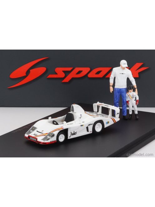 Spark-Model - Porsche Pedal Car - Type 935 936/81 N 11 Winner 24H Le Mans 1981 - Little Big Mans - With Figures White