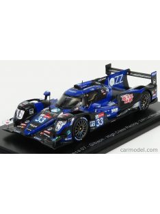   Spark-Model - Oreca 07 Gibson Team High Class Racing N 33 24H Le Mans 2020 A.Fjordbach - M.Patterson - K.Yamashita Blue