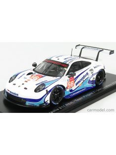   Spark-Model - Porsche 911 991-2 Rsr 4.0L Team Project 1 N 56 24H Le Mans 2020 M.Cairoli - E.Perfetti - L.Ten Voorde White Light Blue