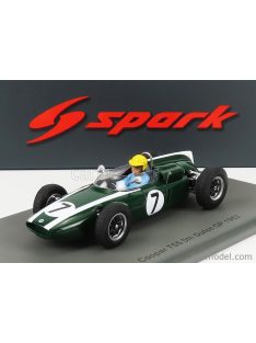   Spark-Model - Cooper F1 T55 N 7 Holland Gp 1962 T.Maggs Green White