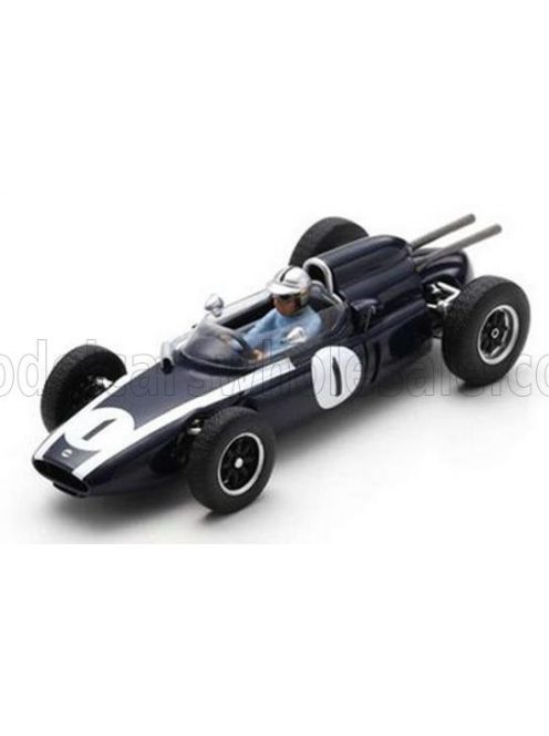 Spark - COOPER F1  T58 N 1 GERMANY GP 1961 J.BRABHAM BLUE