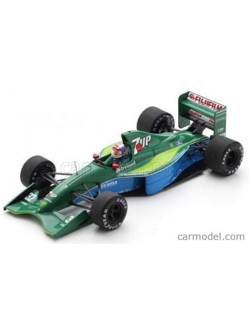 Spark-Model - Jordan F1 191 N 32 Canadian Gp 1991 B.Gachot Green Blue