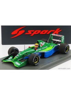   Spark-Model - Jordan F1 191 Team 7Up N 32 Italy Gp 1991 R.Moreno Green Blue