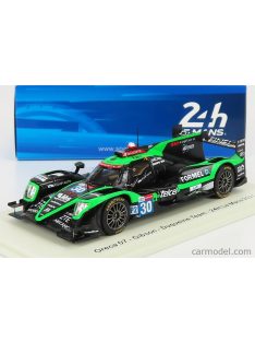   Spark-Model - Oreca Gibson 07 Gk428 4.2L V8 Team Duqueine N 30 24H Le Mans 2021 R.Binder - T.Gommendy - M.Rojas Green Black