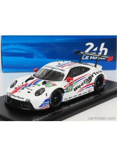   Spark-Model - Porsche 911 991-2 4.2L Rsr-19 Team Weathertech Racing N 79 24H Le Mans 2021 E.Bamber - C.Macneil - L.Vanthoor White