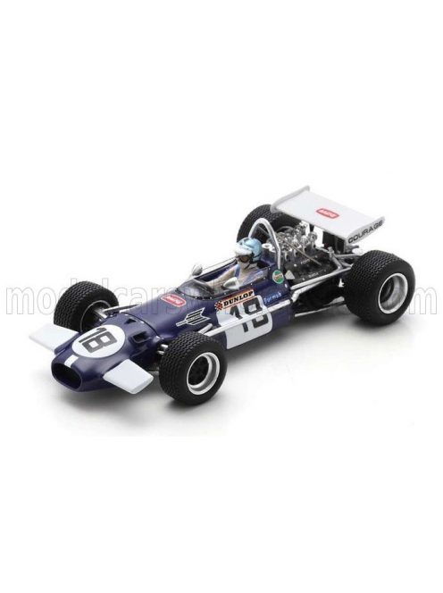 Spark - BRABHAM F1  BT26A N 18 2nd USA GP 1969 PIERS COURAGE BLUE WHITE