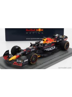   Spark-Model - Red Bull F1 Rb18 Team Oracle Red Bull Racing N 1 Winner Belgium Gp World Champion 2022 Max Verstappen Matt Blue Yellow Red