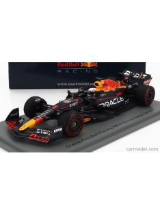   Spark-Model - Red Bull F1 Rb18 Team Oracle Red Bull Racing N 1 Winner Monza Italy Gp World Champion 2022 Max Verstappen Matt Blue Yellow Red