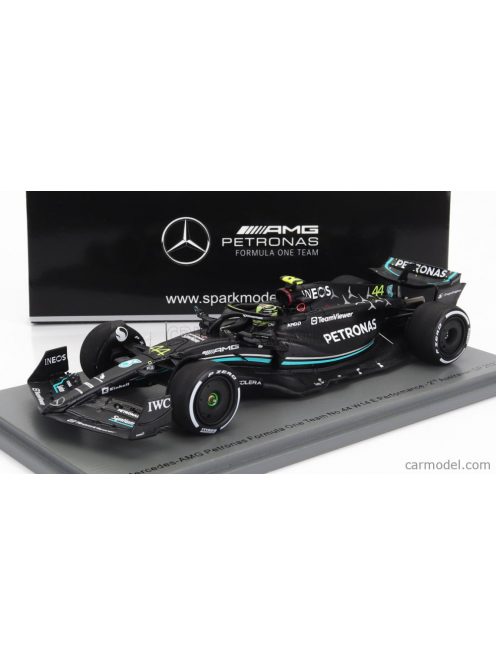 Spark-Model - Mercedes Gp F1 W14 Team Mercedes-Amg Petronas Formula One N 44 2Nd Australian Gp 2023 Lewis Hamilton Matt Black