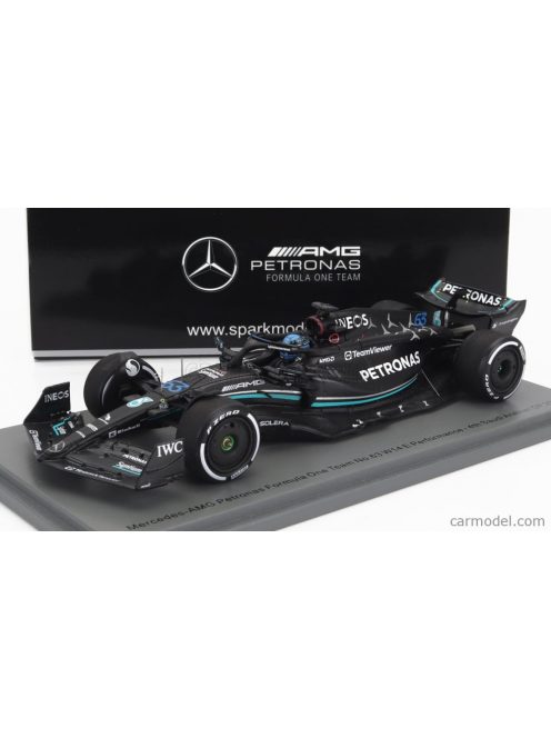 Spark-Model - Mercedes Gp F1 W14 Team Mercedes-Amg Petronas Formula One N 63 Season 2023 George Russel Matt Black