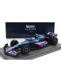   Spark - ALPINE F1  A523 TEAM BWT ALPINE N 10 7th MONACO GP 2023 PIERRE GASLY BLUE BLACK PINK