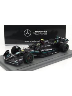   Spark - MERCEDES GP F1 W14 TEAM MERCEDES-AMG PETRONAS FORMULA ONE N 44 4th MONACO GP 2023 LEWIS HAMILTON MATT BLACK