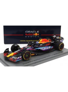   Spark - RED BULL F1  RB19 TEAM ORACLE RED BULL RACING N 1 WORLD CHAMPION WINNER MIAMI GP 2023 MAX VERSTAPPEN MATT BLUE