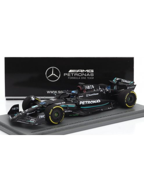 Spark - MERCEDES GP F1 W14 TEAM MERCEDES-AMG PETRONAS FORMULA ONE N 63 5th BRITISH GP 2023 GEORGE RUSSEL MATT BLACK