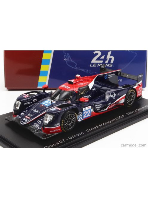 Spark-Model - Oreca Gibson 07 Gk428 4.2L V8 Team United Autosports Usa N 22 24H Le Mans 2022 P.Hanson - F.Albuquerque - W.Owen Black Red