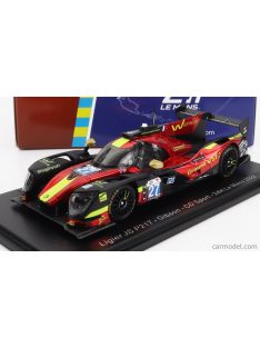   Spark-Model - Ligier Js P217 Gibson 07 Gk428 4.2L V8 Team Cd Sport N 27 24H Le Mans 2022 C.Cresp - M.Jensen - S.Palette Red Black Yellow