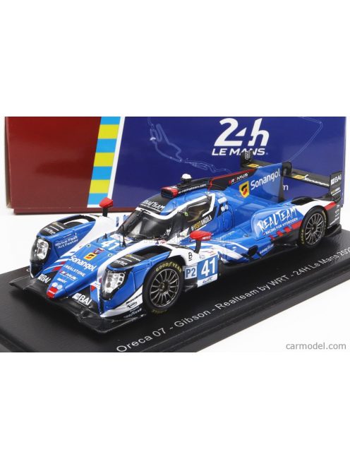 Spark-Model - Oreca Gibson 07 Gk428 4.2L V8 Team Realteam By Wrt N 41 24H Le Mans 2022 R.Andrade - F.Habsburg Lothringer - N.Nato Light Blue White Black