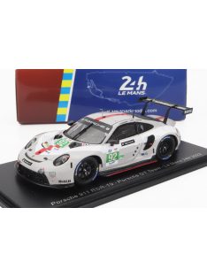   Spark - PORSCHE 911 991-2 RSR-19 4.2L TEAM PORSCHE GT N 92 24h LE MANS 2022 M.CHRISTENSEN - K.ESTRE - L.VANTHOOR WHITE GREY RED