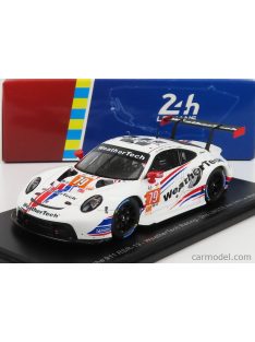   Spark-Model - Porsche 911 991 Rsr-19 4.2L Team Weathertech Racing N 79 2Nd Lmgte Am Class 24H Le Mans 2022 C.Macneil - J.Andlauer - T.Merril White