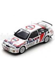   Spark - FORD ENGLAND SIERRA RS COSWORTH N 8 RALLY TOUR DE CORSE 1990 MARC DUEZ - ALAIN LOPES WHITE