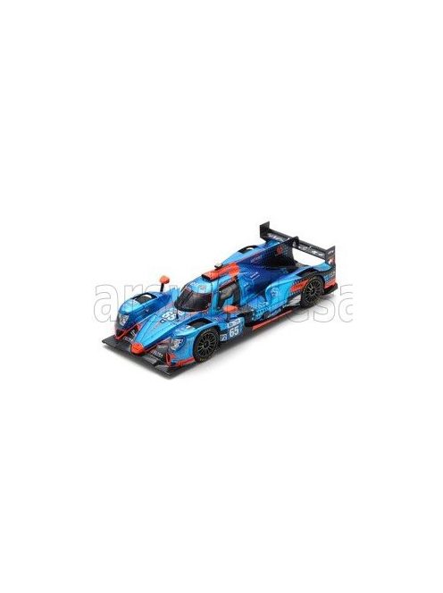 Spark - ORECA 07 GIBSON GK428 4.2L V8 TEAM PANIS RACING N 65 24h LE MANS 2023 T.VAN DER HELM - M.MALDONADO - J.VAN UITERT BLUE RED