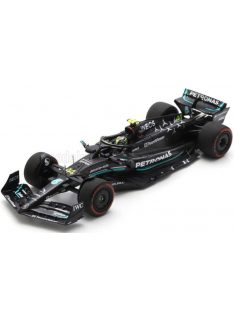   Spark - MERCEDES GP F1 W14 TEAM MERCEDES-AMG PETRONAS FORMULA ONE N 44 2nd SPAIN GP 2023 LEWIS HAMILTON MATT BLACK