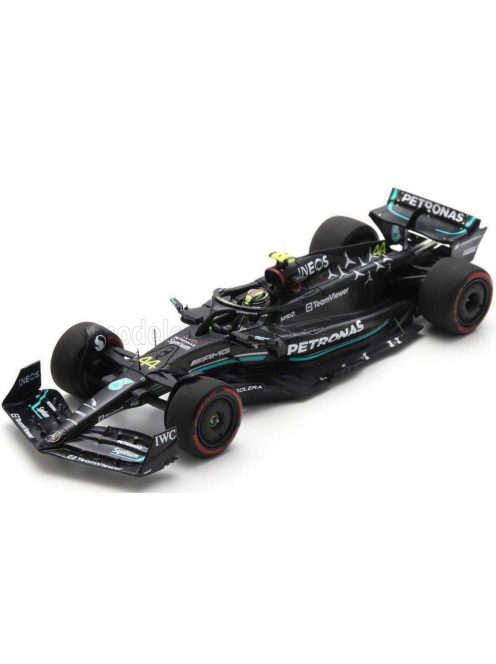 Spark - MERCEDES GP F1 W14 TEAM MERCEDES-AMG PETRONAS FORMULA ONE N 44 2nd SPAIN GP 2023 LEWIS HAMILTON MATT BLACK