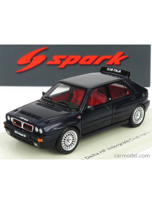 Spark-Model - Lancia Delta Hf Integrale Evo2 Club Italia 1992 Dark Blue