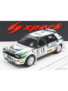   Spark-Model - Lancia Delta Hf Integrale Evo Giesse N 13 4Th Rally 1000 Lakes 1993 T.Makinen - S.Harjanne White Green