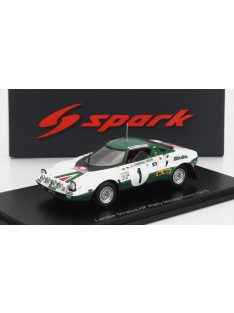   Spark - LANCIA STRATOS HF ALITALIA (night version) N 1 RALLY MONTECARLO 1975 J.C.ANDRUET - Y.JOUANNY WHITE GREEN