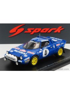   Spark-Model - Lancia Stratos Hf N 4 Winner Rally Montecarlo 1979 B.Darniche - A.Mahe Blue