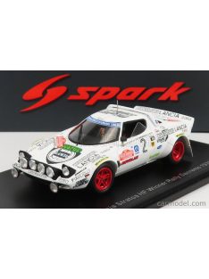   Spark-Model - Lancia Stratos Hf N 2 Winner Rally Sanremo 1979 M.Mannini - Tony White