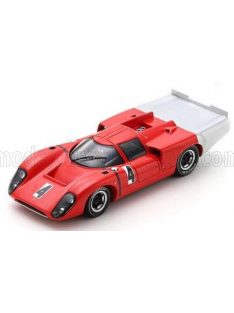   Spark - LOLA T70 MK3B LONG TAIL N 4 TEST 24h LE MANS 1969 RED WHITE