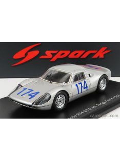   Spark-Model - Porsche 904 Gts N 174 4Th Targa Florio 1965 J.Bonnier - G.Hill Silver