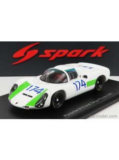   Spark-Model - Porsche 910 N 174 2Nd Targa Florio 1967 L.Cella - G.Biscaldi White Green