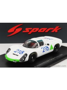   Spark-Model - Porsche 910 N 218 6Th Targa Florio 1967 J.Siffert - H.Herrmann White Green