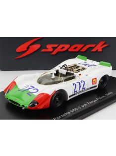   Spark - PORSCHE 908-2 SPIDER N 272 4th TARGA FLORIO 1969 W.KAUSHEN - K.VON WENDT WHITE GREEN RED