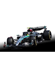   Spark - MERCEDES GP F1  W15 EQ PERFORMANCE TEAM AMG PETRONAS MOTORSPORT N 44 BAHRAIN GP 2024 LEWIS HAMILTON BLACK SILVER GREEN