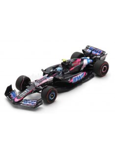   Spark - ALPINE F1  A524 TEAM BWT ALPINE N 10 BAHRAIN GP 2024 PIERRE GASLY BLACK BLUE PINK